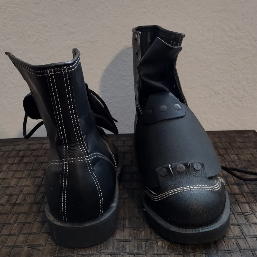 BF steel toe work boots